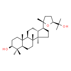 ChemSpider 2D Image | (3beta,24S)-20,24-Epoxydammarane-3,25-diol | C30H52O3