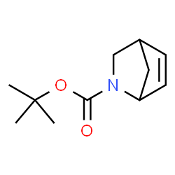 ChemSpider 2D Image | 2-Boc-2-azabicyclo[2.2.1]hept-5-ene | C11H17NO2