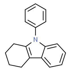 ChemSpider 2D Image | 9-Phenyl-2,3,4,9-tetrahydro-1H-carbazole | C18H17N