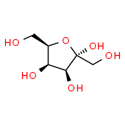 ChemSpider 2D Image | alpha-D-Tagatofuranose | C6H12O6