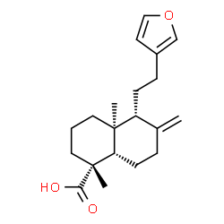 ChemSpider 2D Image | Daniellic acid | C20H28O3
