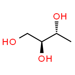 ChemSpider 2D Image | (2S,3R)-1,2,3-Butanetriol | C4H10O3
