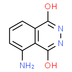 ChemSpider 2D Image | Luminol | C8H7N3O2