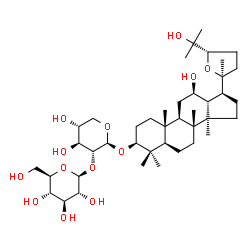 ChemSpider 2D Image | gynoside A | C41H70O13