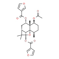 ChemSpider 2D Image | Orbiculin D | C27H32O9