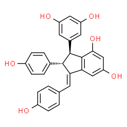 ChemSpider 2D Image | Ampelopsin D | C28H22O6