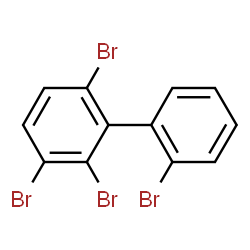 ChemSpider 2D Image | 2,2',3,6-Tetrabromobiphenyl | C12H6Br4