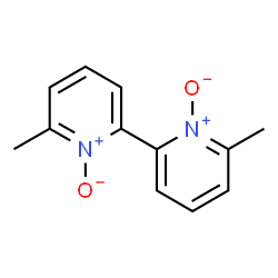 ChemSpider 2D Image | 6,6'-Dimethyl-2,2'-bipyridine 1,1'-dioxide | C12H12N2O2