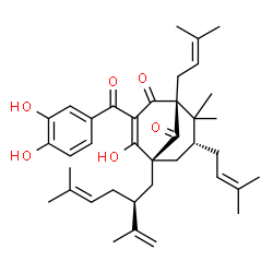 ChemSpider 2D Image | Garcinol | C38H50O6