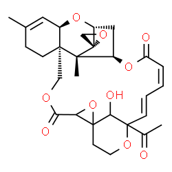 ChemSpider 2D Image | Satratoxin F | C29H34O10