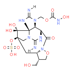 ChemSpider 2D Image | zetekitoxin AB | C16H24N8O12S