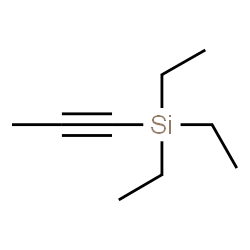 ChemSpider 2D Image | Triethyl(1-propyn-1-yl)silane | C9H18Si