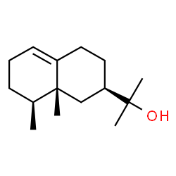 ChemSpider 2D Image | 2-[(2R,8S,8aR)-8,8a-Dimethyl-1,2,3,4,6,7,8,8a-octahydro-2-naphthalenyl]-2-propanol | C15H26O