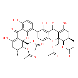ChemSpider 2D Image | Phomoxanthone B | C38H38O16