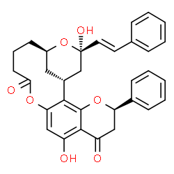 ChemSpider 2D Image | kurziflavolactone A | C32H30O7