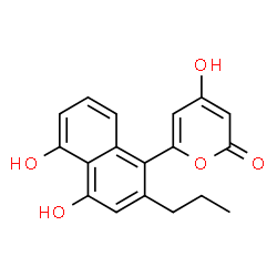 ChemSpider 2D Image | phaeochromycin A | C18H16O5