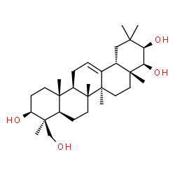 ChemSpider 2D Image | soyasapogenol A | C30H50O4