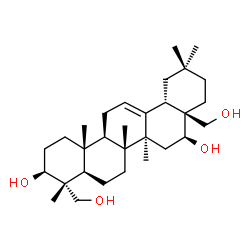 ChemSpider 2D Image | 23-Hydroxylongispinogenin | C30H50O4