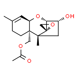 ChemSpider 2D Image | 15-Acetoxyscirpenol | C17H24O5