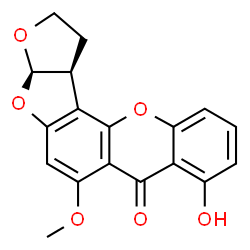 ChemSpider 2D Image | DIHYDROSTERIGMATOCYSTIN | C18H14O6