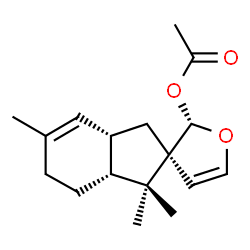 ChemSpider 2D Image | spirodysin | C17H24O3