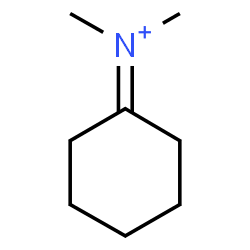 ChemSpider 2D Image | N,N-Dimethylcyclohexaniminium | C8H16N