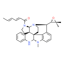 ChemSpider 2D Image | Communesine B | C32H36N4O2