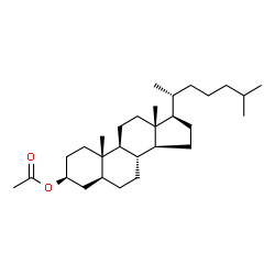 ChemSpider 2D Image | CHOLESTANOL ACETATE | C29H50O2