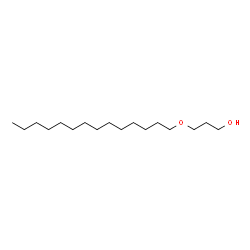 ChemSpider 2D Image | 3-(Tetradecyloxy)-1-propanol | C17H36O2