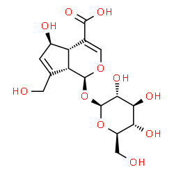 ChemSpider 2D Image | scandoside | C16H22O11