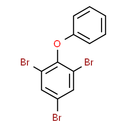 ChemSpider 2D Image | 2,4,6-Tribromodiphenyl ether | C12H7Br3O