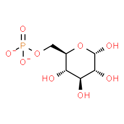 ChemSpider 2D Image | 6-O-Phosphonato-alpha-D-glucopyranose | C6H11O9P