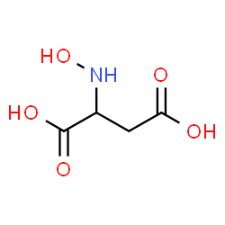 ChemSpider 2D Image | hydroxyaspartic acid | C4H7NO5