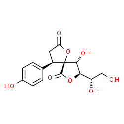ChemSpider 2D Image | Leucodrin | C15H16O8