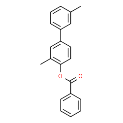 ChemSpider 2D Image | 3,3'-Dimethyl-4-biphenylyl benzoate | C21H18O2