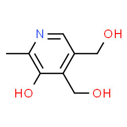ChemSpider 2D Image | Pyridoxine | C8H11NO3