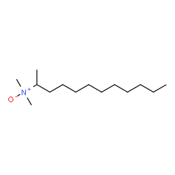 ChemSpider 2D Image | 2-Dodecanyl(dimethyl)amine oxide | C14H31NO