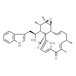 ChemSpider 2D Image | penochalasin A | C32H35N3O3