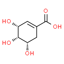 ChemSpider 2D Image | 5-epi-Shikimic acid | C7H10O5