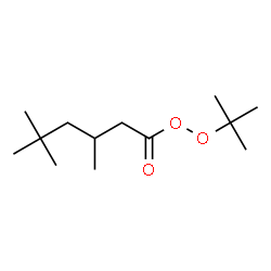 ChemSpider 2D Image | tert-Butyl 3,5,5-trimethylhexaneperoxoate | C13H26O3