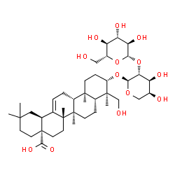 ChemSpider 2D Image | Cauloside C | C41H66O13