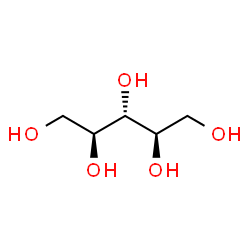 ChemSpider 2D Image | Ribitol | C5H12O5