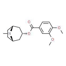 ChemSpider 2D Image | Convolamine | C17H23NO4
