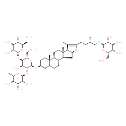 ChemSpider 2D Image | Tribulosaponin B | C51H84O22