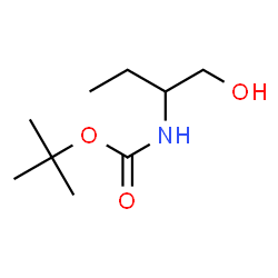 ChemSpider 2D Image | N-Boc-DL-2-amino-1-butanol | C9H19NO3