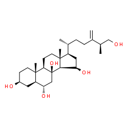 ChemSpider 2D Image | certonardosterol C | C28H48O5