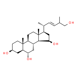 ChemSpider 2D Image | certonardosterol H | C26H44O4