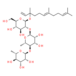 ChemSpider 2D Image | Proloquatifoligenin IV | C33H56O14