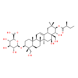ChemSpider 2D Image | GYMNEMIC ACID III | C41H66O13