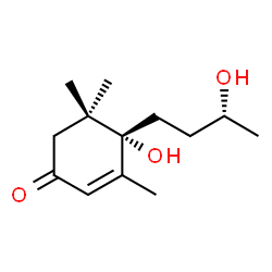 ChemSpider 2D Image | blumenol B | C13H22O3